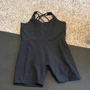 Calia lustralux 5”Bodysuite pure black